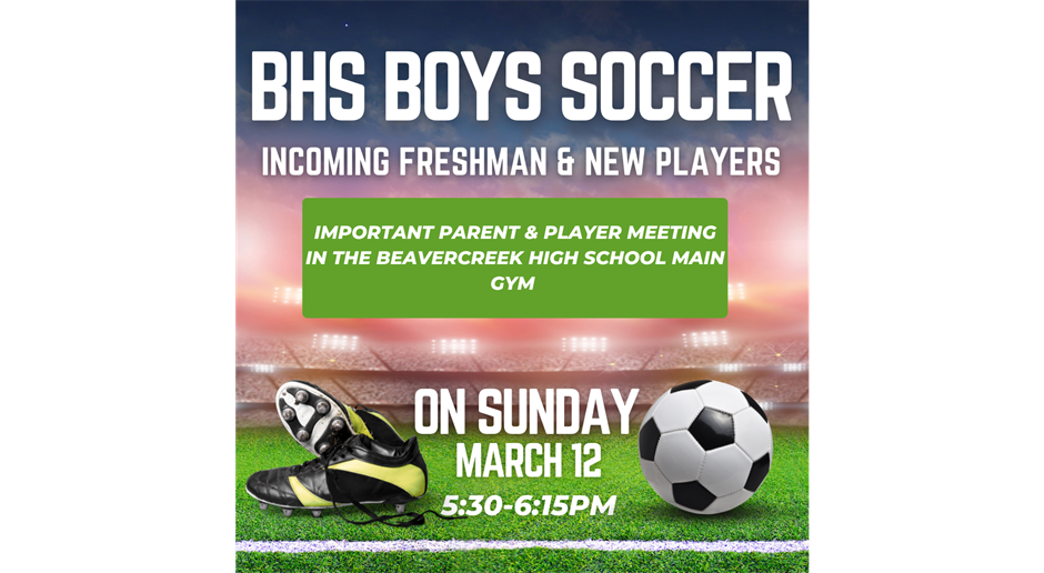 2023 Boys Player & Parent Meeting